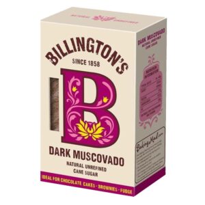 Cukier Billington’s Trzcinowy Muscovado Ciemny, 500 g