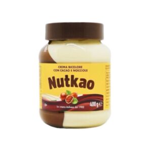 Krem Czekoladowo-Mleczny Nutkao - Duet Smaków 400g